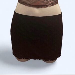 PrettyLittleThing Black Mini Skirt